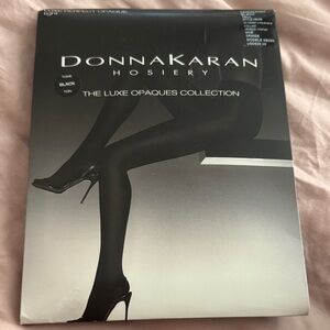 Donna Karan Luxe Black Hosiery